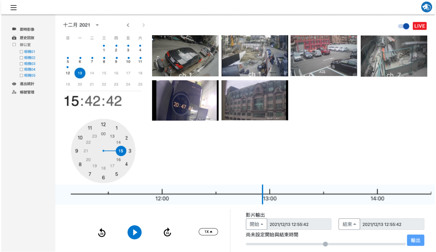 Management interface